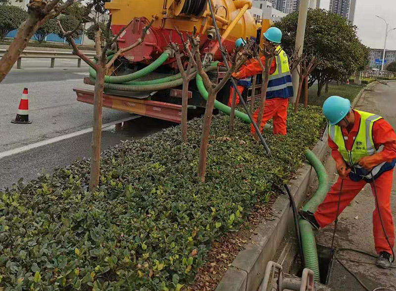 阿克陶市政管道清淤